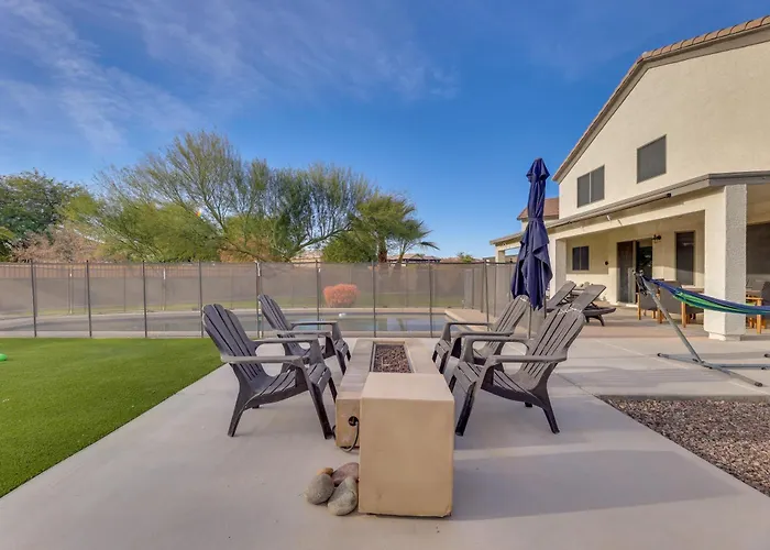 Large Pool & Yard W/ Bocce: Oasis In Coolidge!